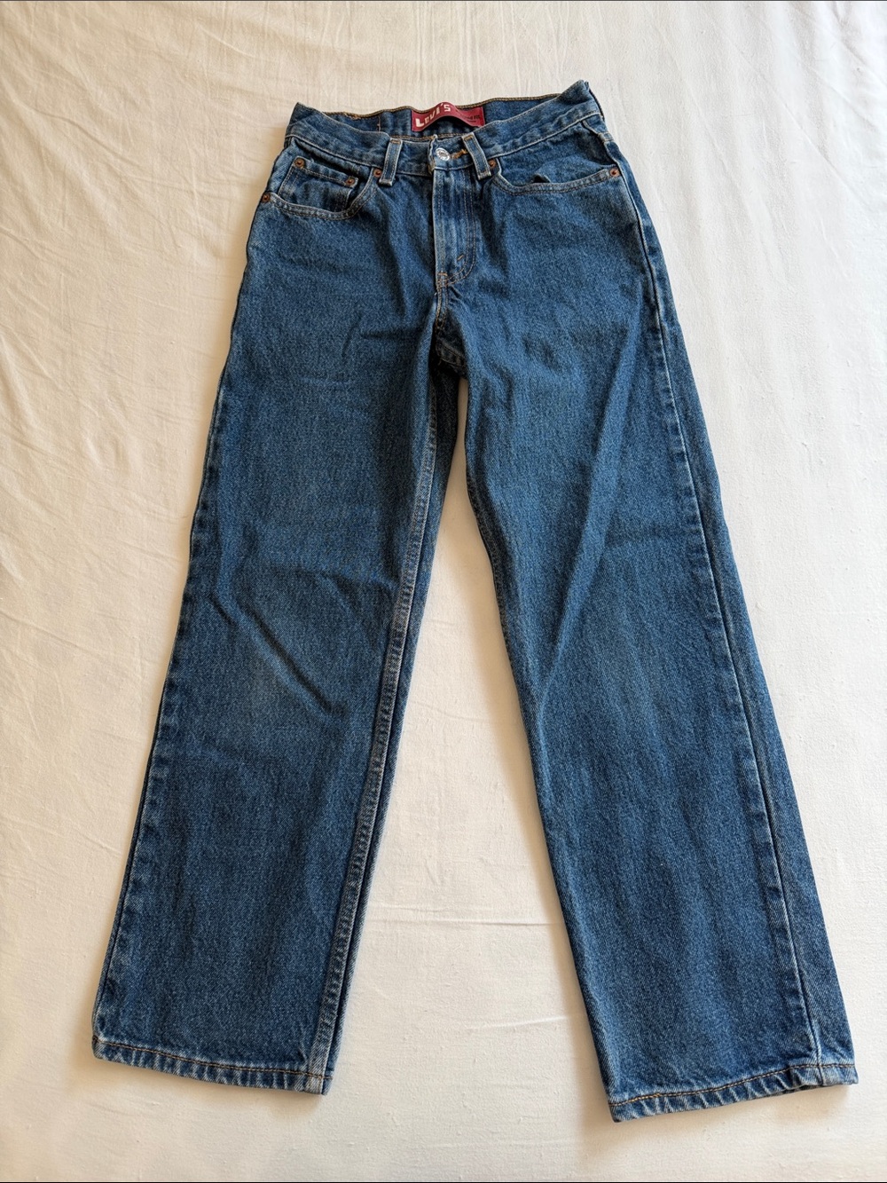 Levi's Relaxed Fit 550 Blue Denim Vintage Jeans